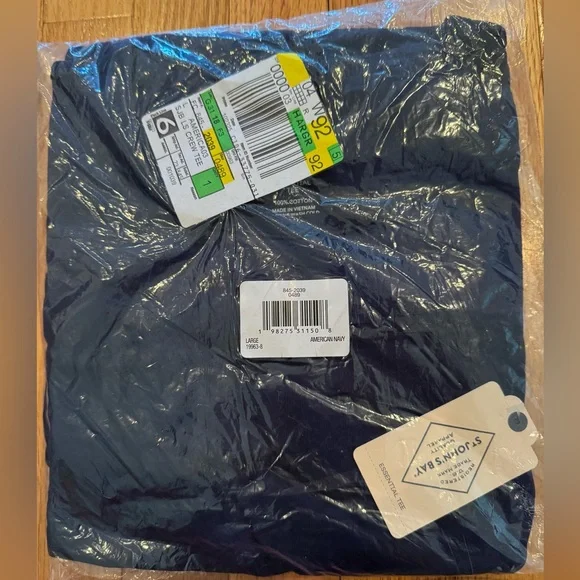 St. John's Bay Womens Crew Neck Long Sleeve T-Shirt Size L - Picture 2 of 3